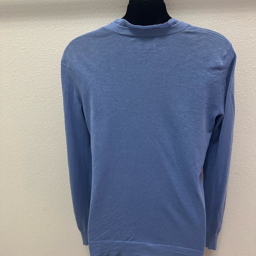 Blue Knit Sweater - Picture 3 of 6